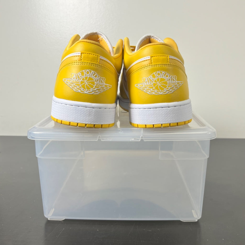 Jordan 1 Low Pollen 14 (New Pre-Owned)JordanWhite/Pollen - Image 4