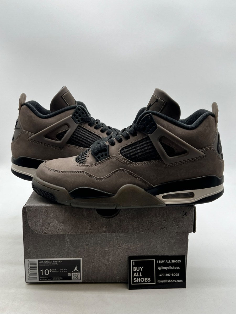 Jordan 4 Retro Cave Stone 10.5 (Lightly Worn Pre-Owned) - Image 1