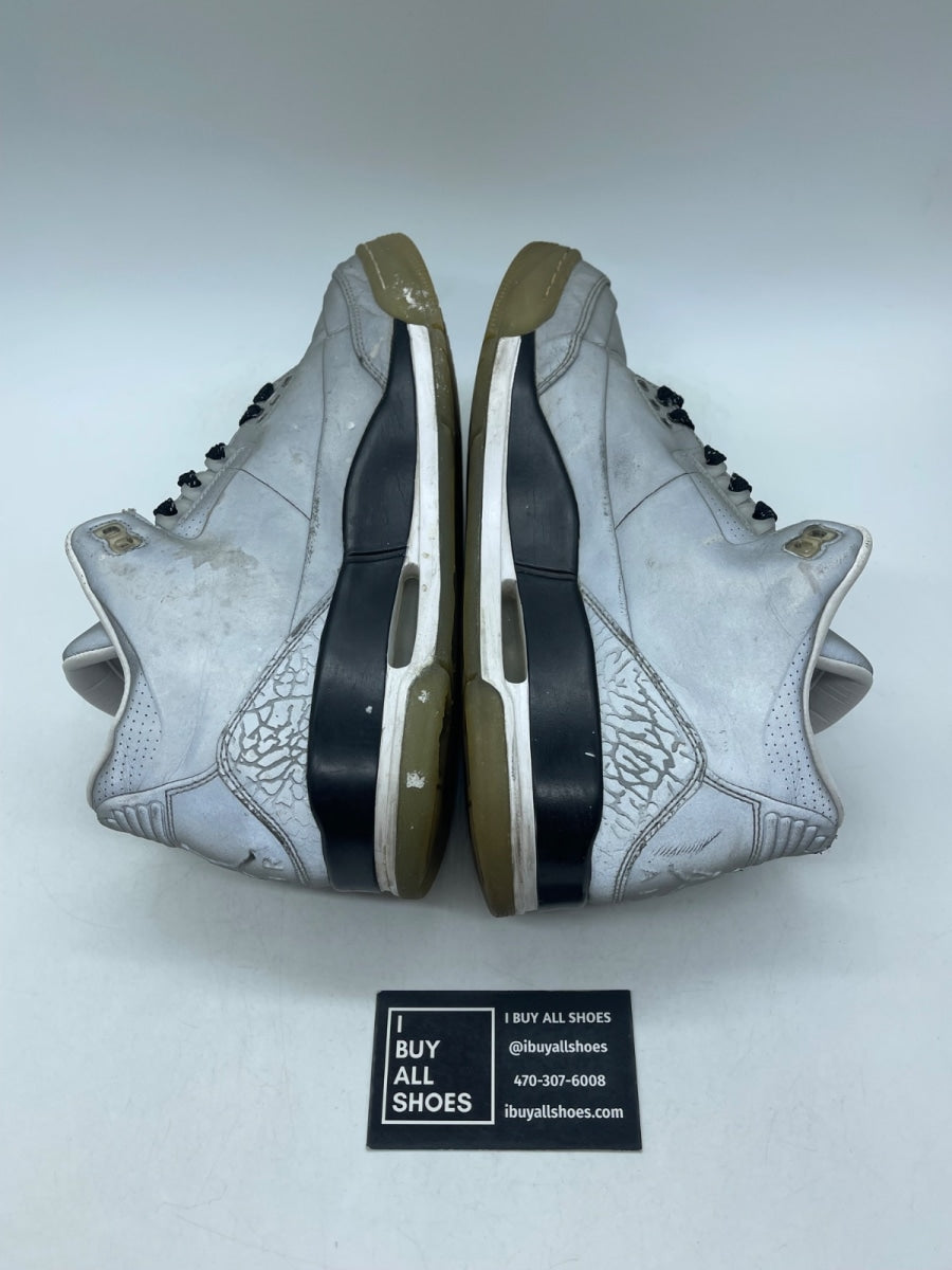 Jordan 3 Retro 5Lab3 Silver 8.5 (Moderately Worn Pre-Owned) - Image 6