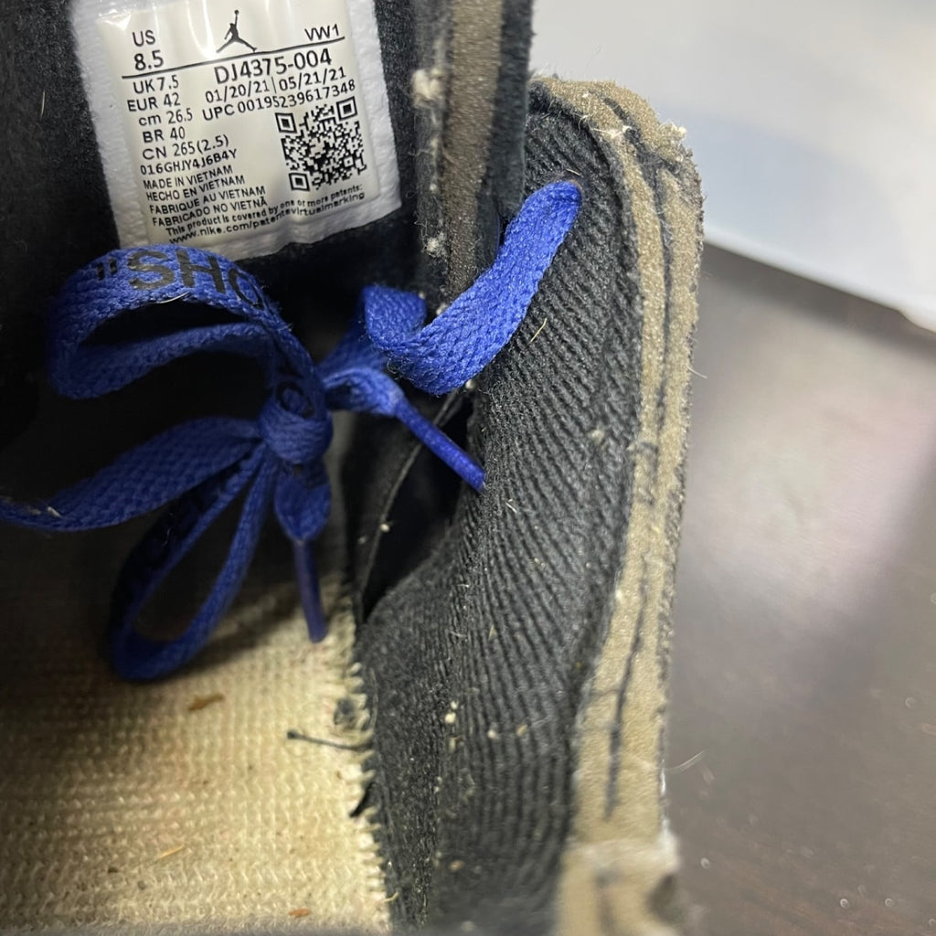 Jordan 2 Retro Low SP Off-White Black Blue 8.5 (Moderately Worn Pre-Owned)JordanBlack/Blue-Grey - Image 6
