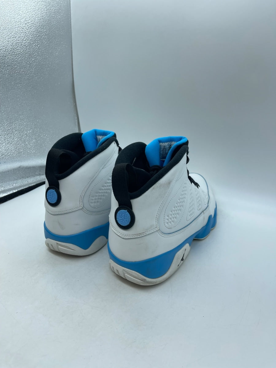 Jordan 9 Retro Powder Blue (2024) 14 (Moderately Worn Pre-Owned)JordanSummit White/Black/Dark Powder Blue - Image 5
