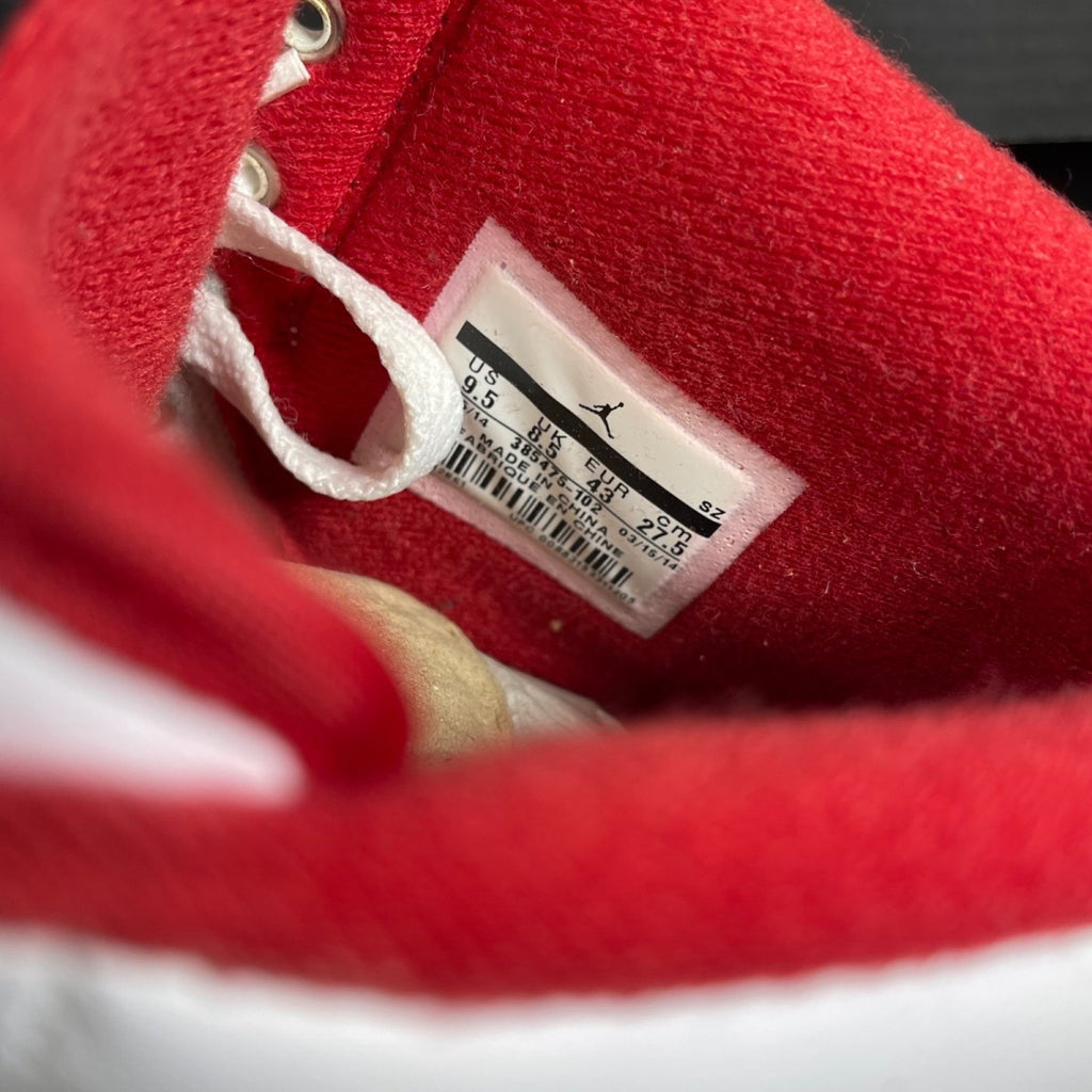 Jordan 2 Retro White Red (2014) (Size 9.5) - Image 6