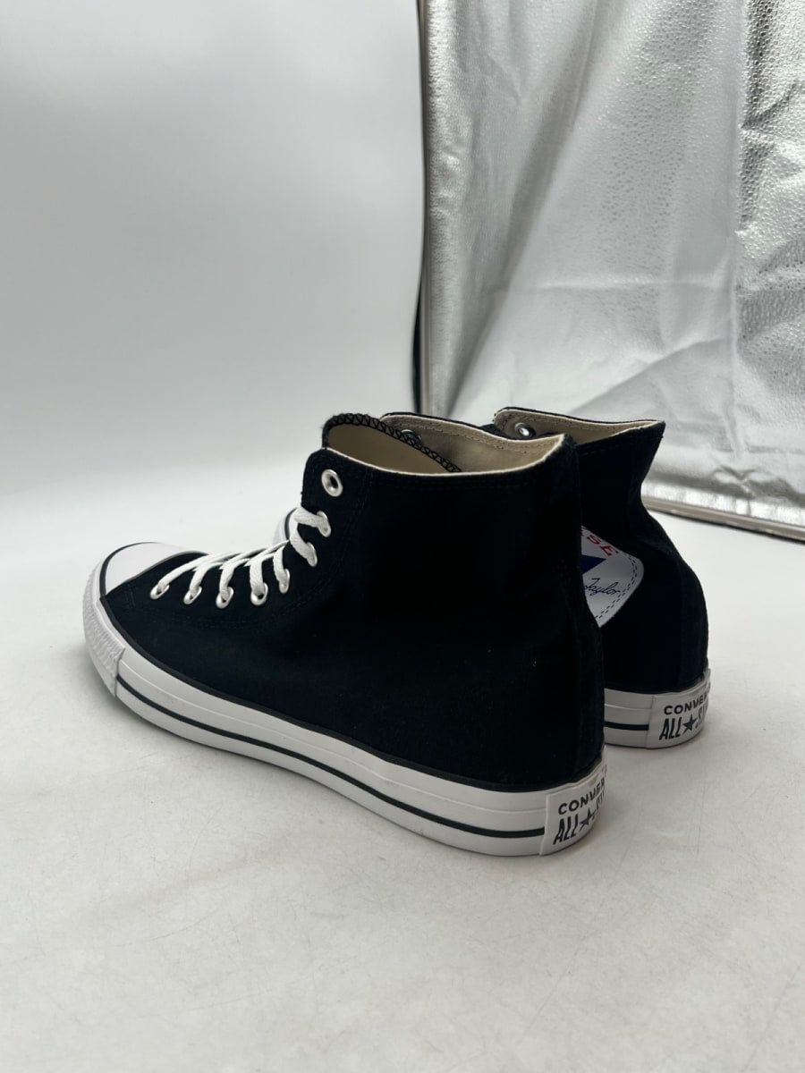 Converse Chuck Taylor All Star Hi Black White 13 (Lightly Worn Pre-Owned) - Image 4