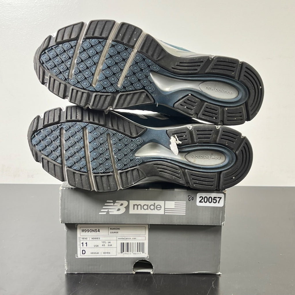 New Balance 990v4 North Sea 11 (Lightly Worn Pre-Owned)New BalanceNorth Sea/Grey - Image 6