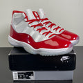 Jordan 11 Retro Cherry (2022) 11 (Moderately Worn Pre-Owned)JordanWhite/Varsity Red/Black - Image 1