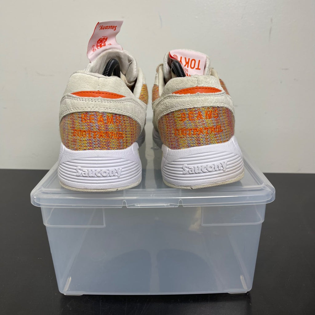 Saucony Grid 8000 Footpatrol X Beams Only In Tokyo 11.5 (Moderately Worn Pre-Owned)SauconyTan/Orange - Image 4