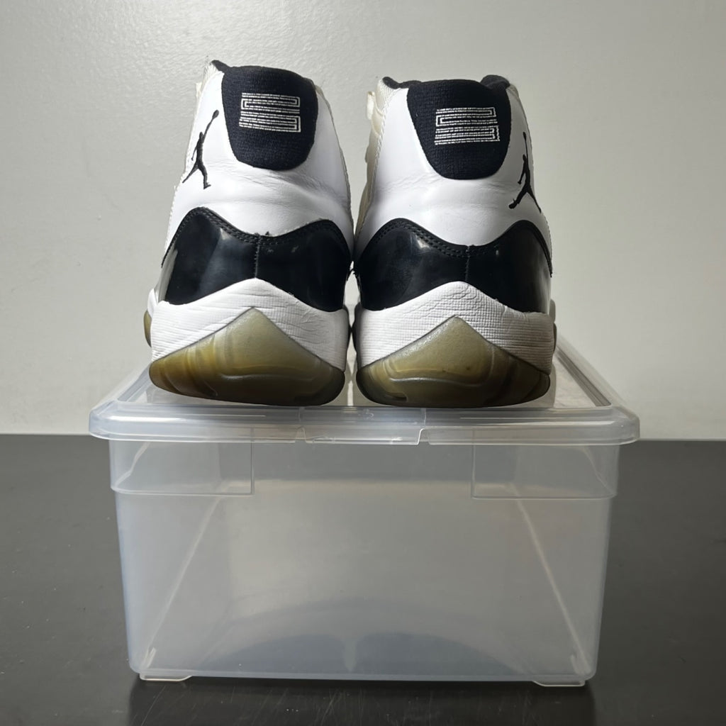 Jordan 11 Retro Concord (2011) 12 (Heavily Worn Pre-Owned)JordanWhite/Black-Dark Concord - Image 6