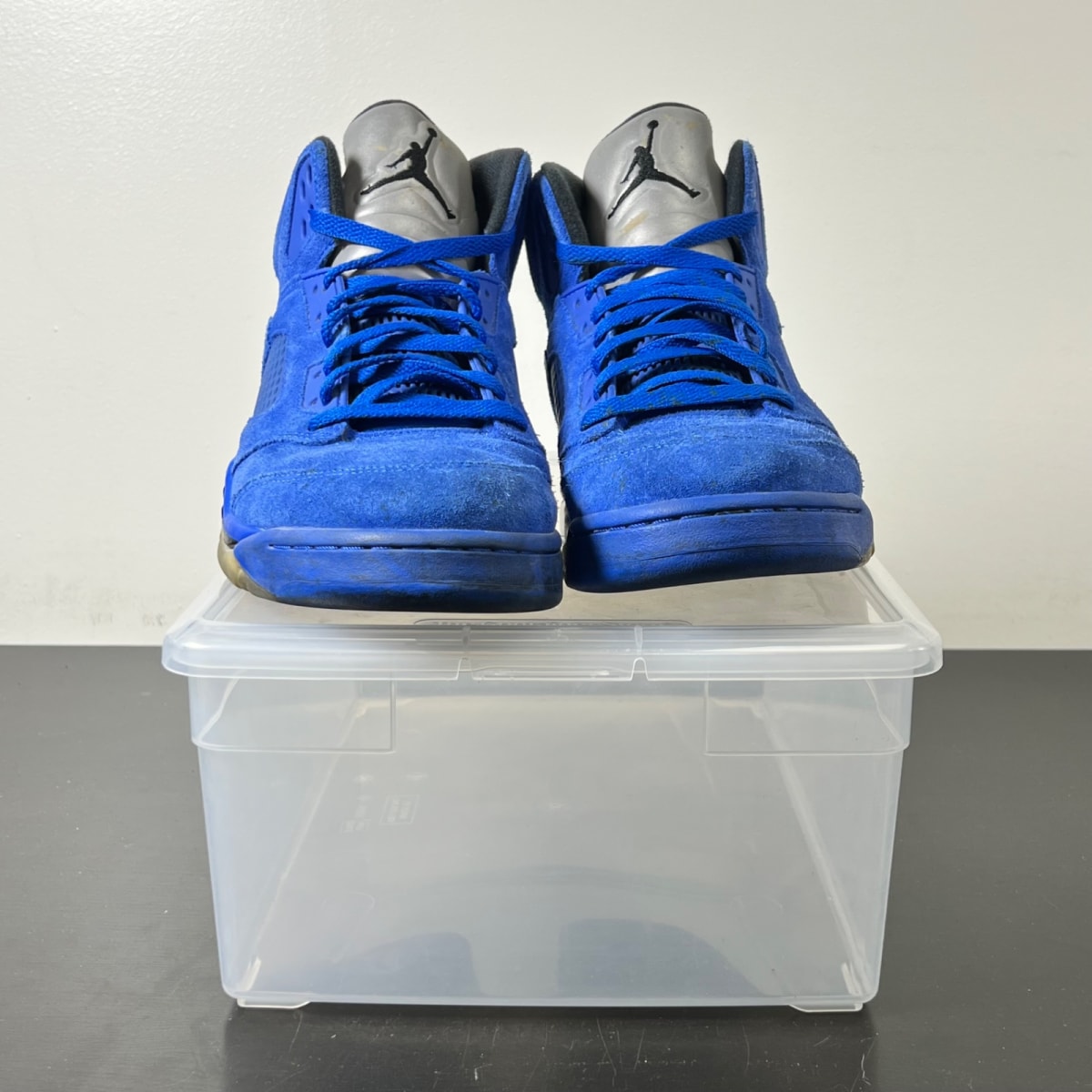 Jordan 5 Retro Blue Suede (Size 11.5) - Image 2
