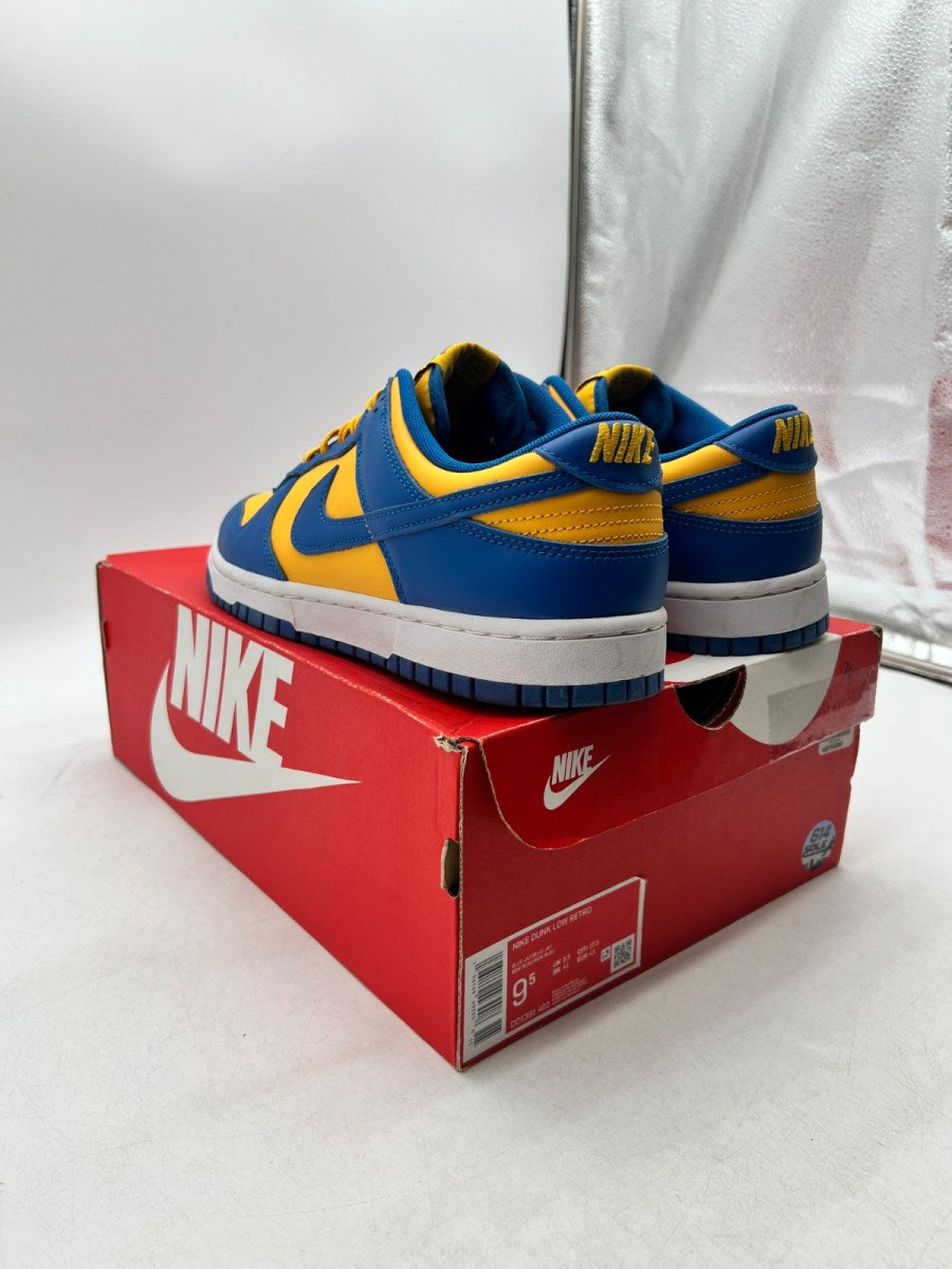 Nike Dunk Low UCLA 9.5 (Moderately Worn Pre-Owned)NikeBlue Jay/University Gold-White - Image 6