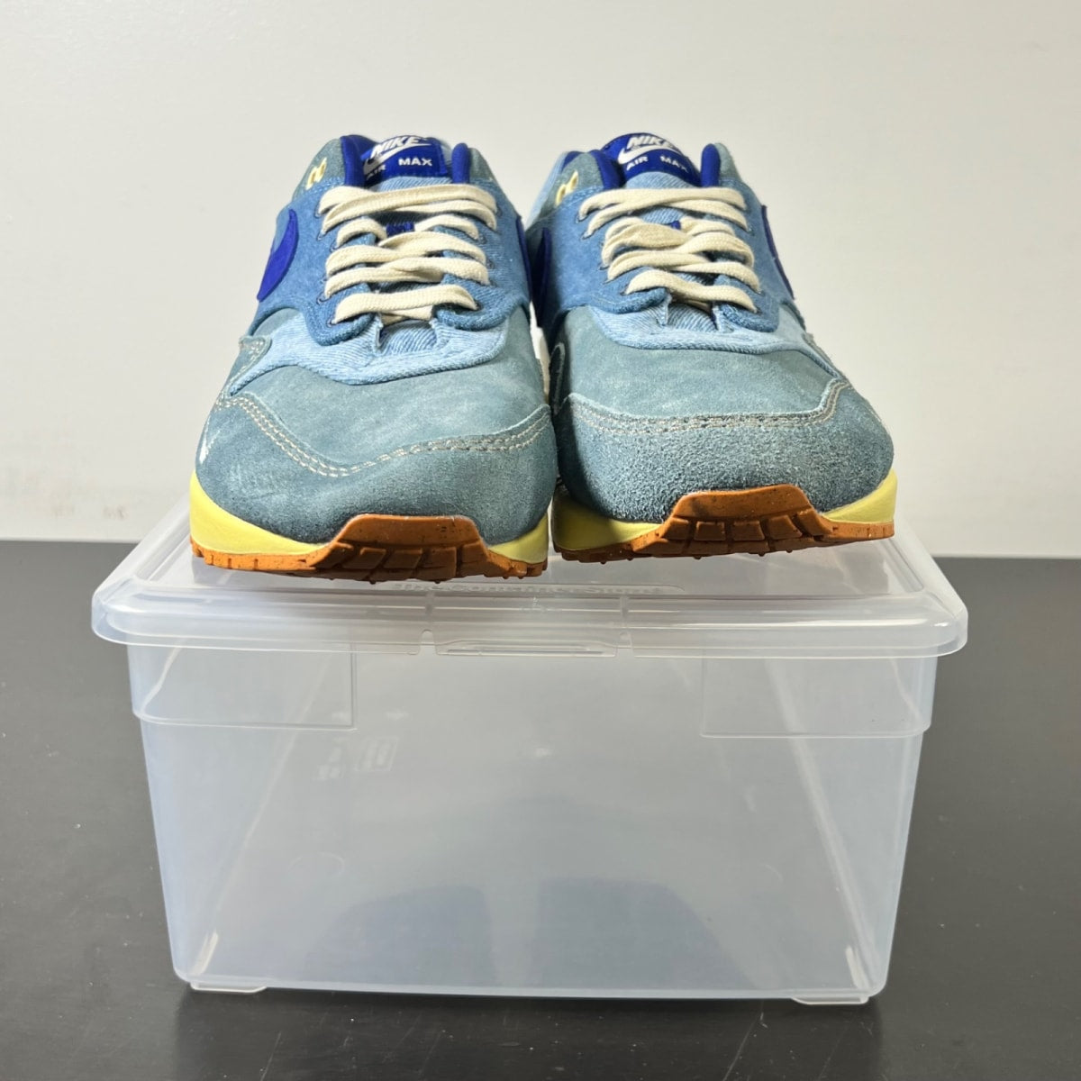 Nike Air Max 1 PRM Dirty Denim (Size 12) Lightly Worn - Image 2