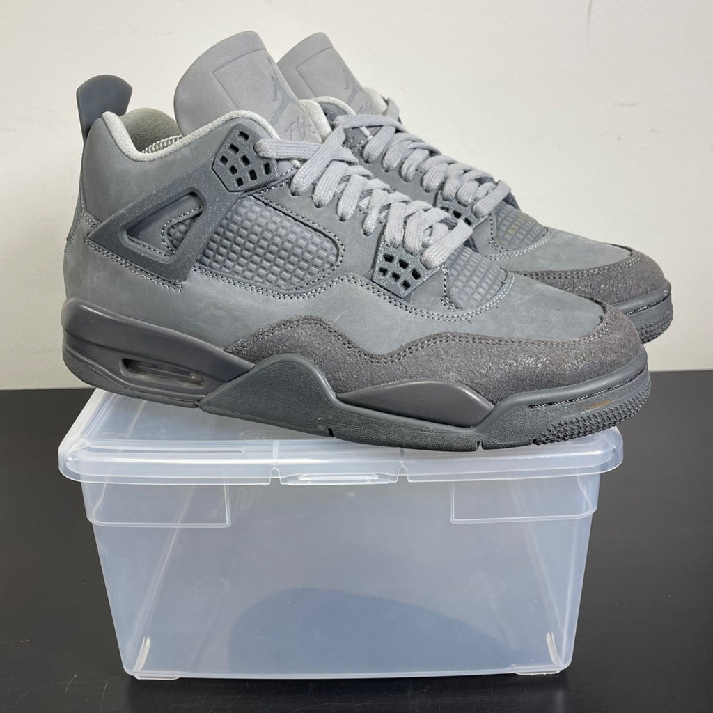 Jordan 4 Retro SE Paris Olympics Wet Cement (Size 9) - Image 1