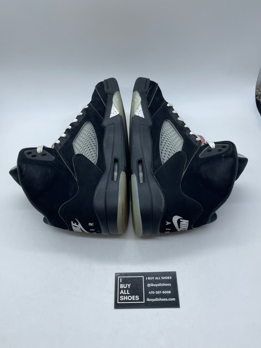 Jordan 5 Retro OG Black Metallic Reimagined 11.5 (Moderately Worn Pre-Owned) - Image 6