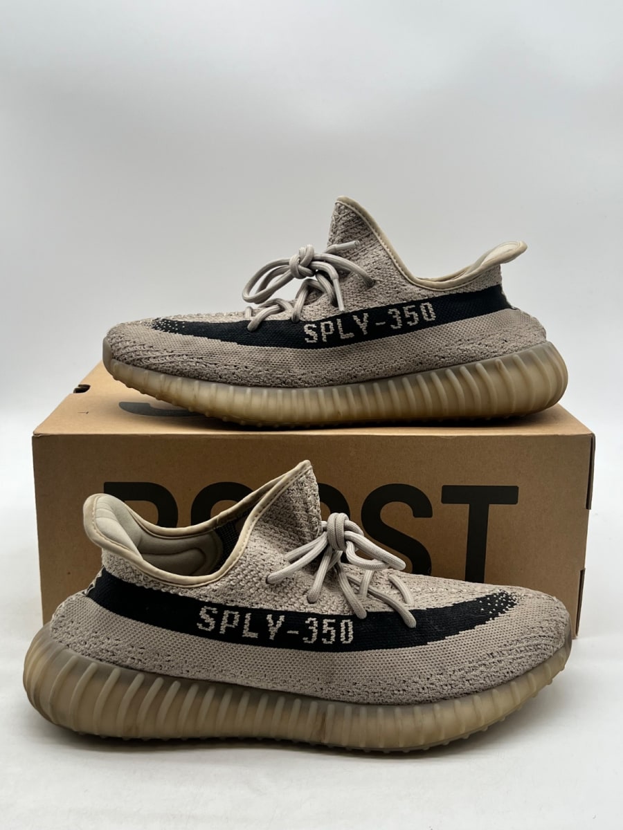 adidas Yeezy Boost 350 V2 Slate 12 (Moderately Worn Pre-Owned)adidasSlate/Core Black/Slate - Image 1