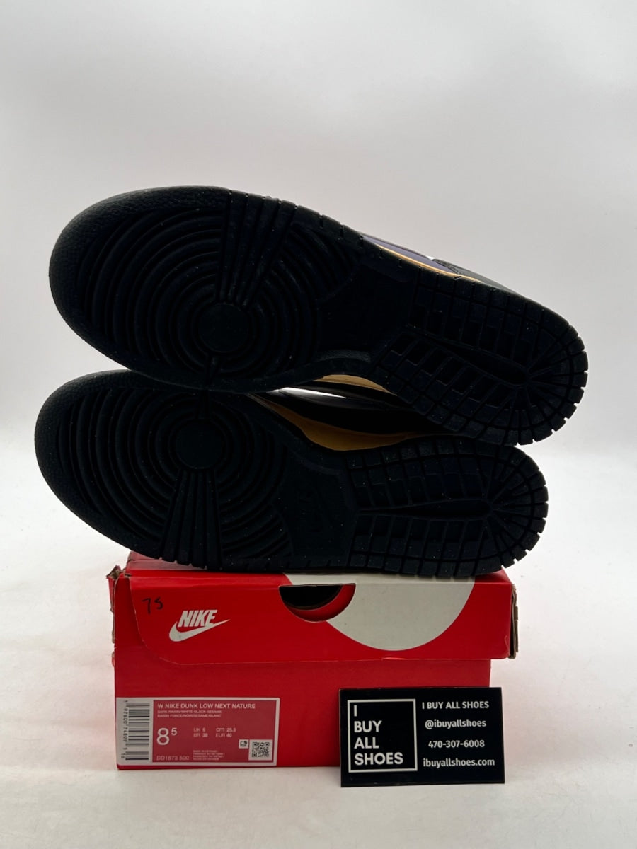 Nike Dunk Low Next Nature Dark Raisin (Women's) 8.5W (Lightly Worn Pre-Owned) - Image 8