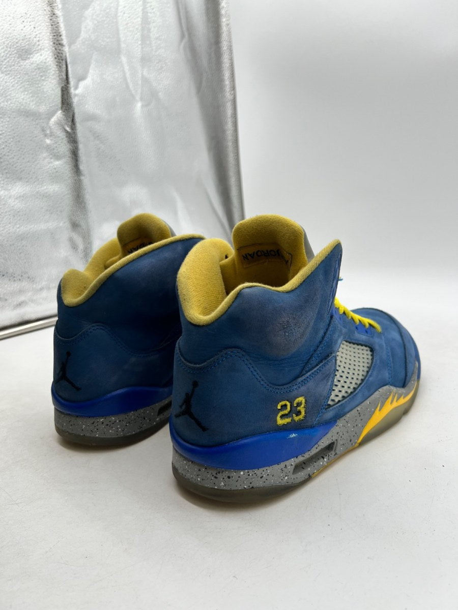 Jordan 5 Retro JSP Laney Varsity Royal 11 (Heavily Worn Pre-Owned)JordanVarsity Royal/Varsity Maize-Light Charcoal - Image 3