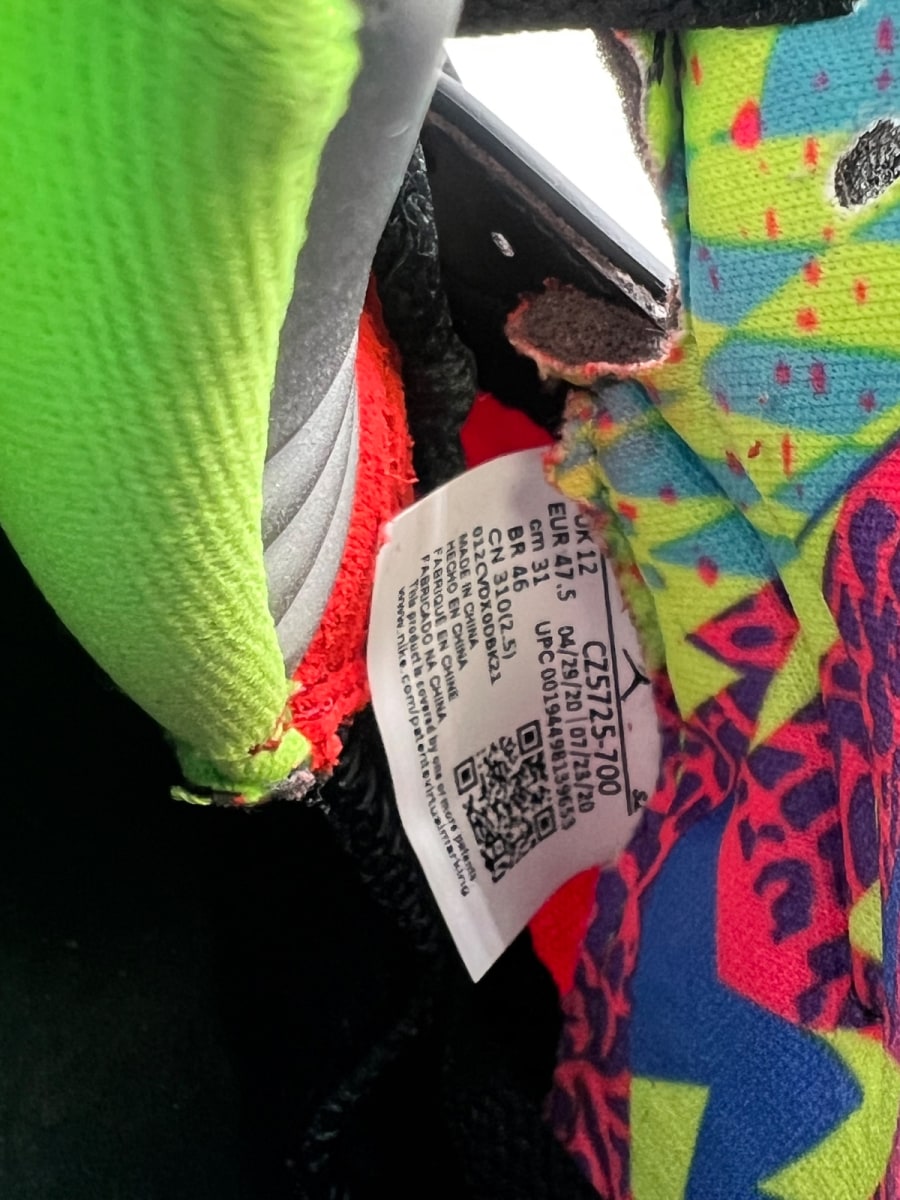 Jordan 5 Retro What The 13 (Moderately Worn Pre-Owned) - Image 6