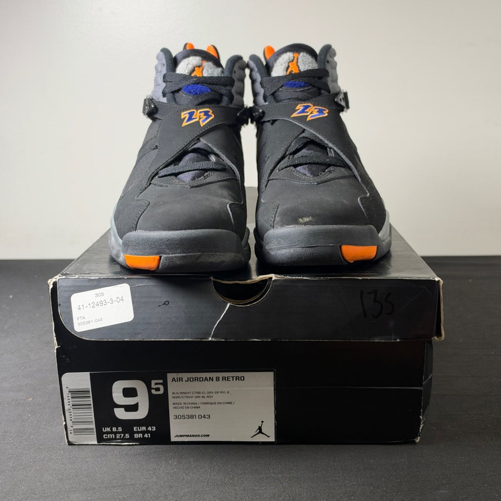 Jordan 8 Retro Phoenix Suns (Size 9.5) - Image 2