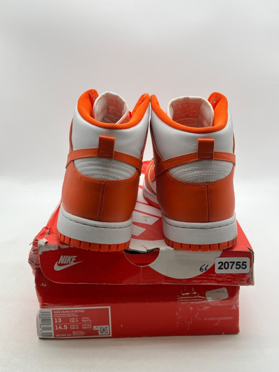 Nike Dunk High Syracuse (2021) 13 (Moderately Worn Pre-Owned) - Image 3