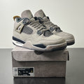 Jordan 4 Retro Cave Stone (GS) 7Y (Lightly Worn Pre-Owned)JordanCave Stone/Black/Moon Particle - Image 1