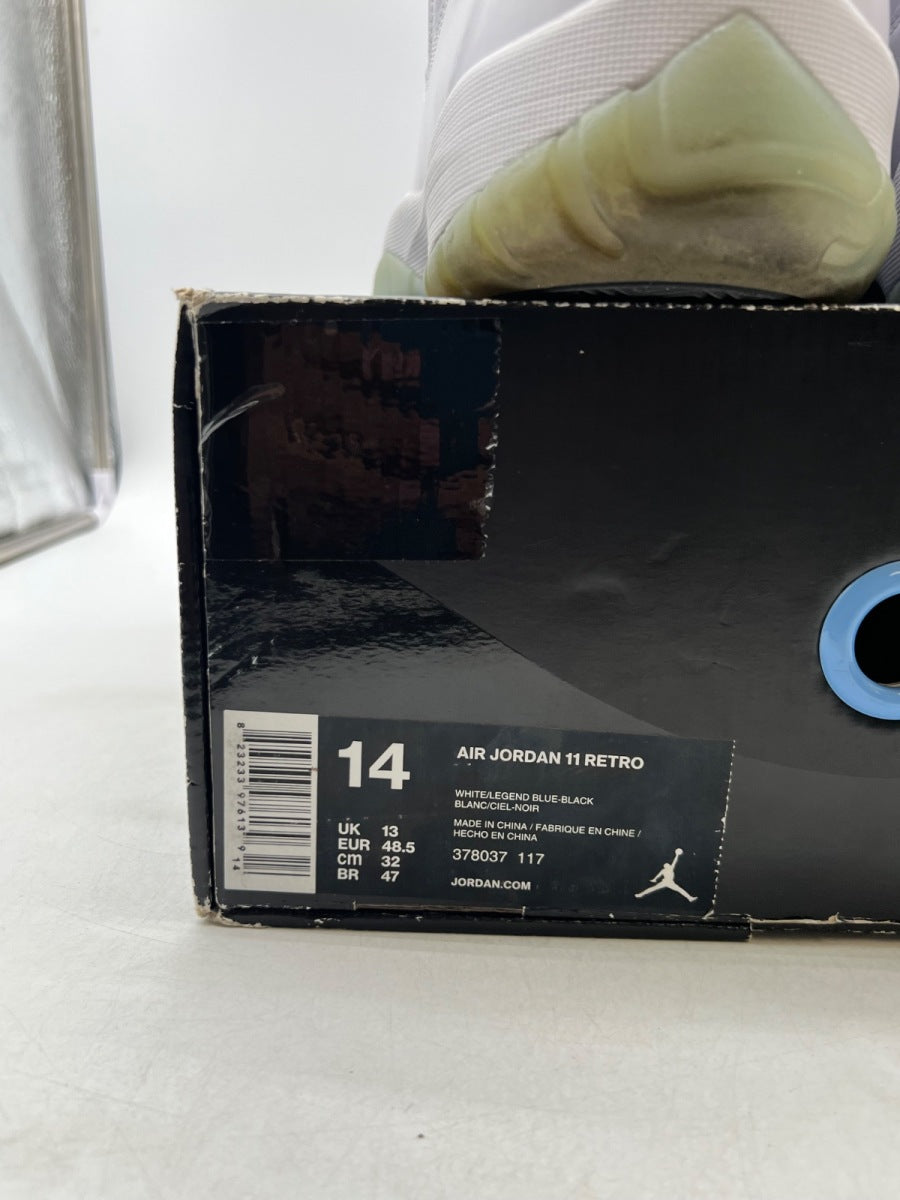 Jordan 11 Retro Legend Blue (2014) 14 (Lightly Worn Pre-Owned) - Image 6