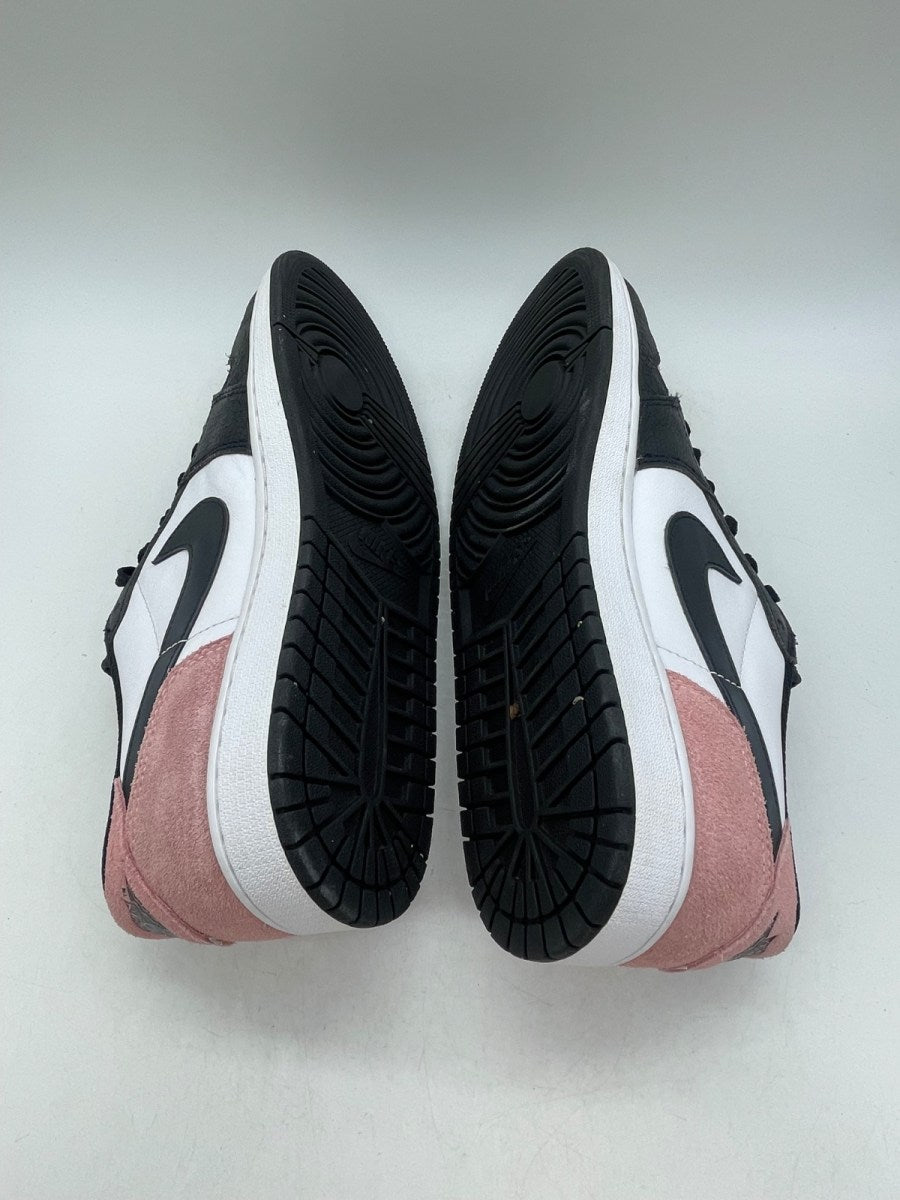 Jordan 1 Low OG Bleached Coral 12 (Moderately Worn Pre-Owned)JordanBlack/Bleached Coral-White-Grey Fog - Image 6
