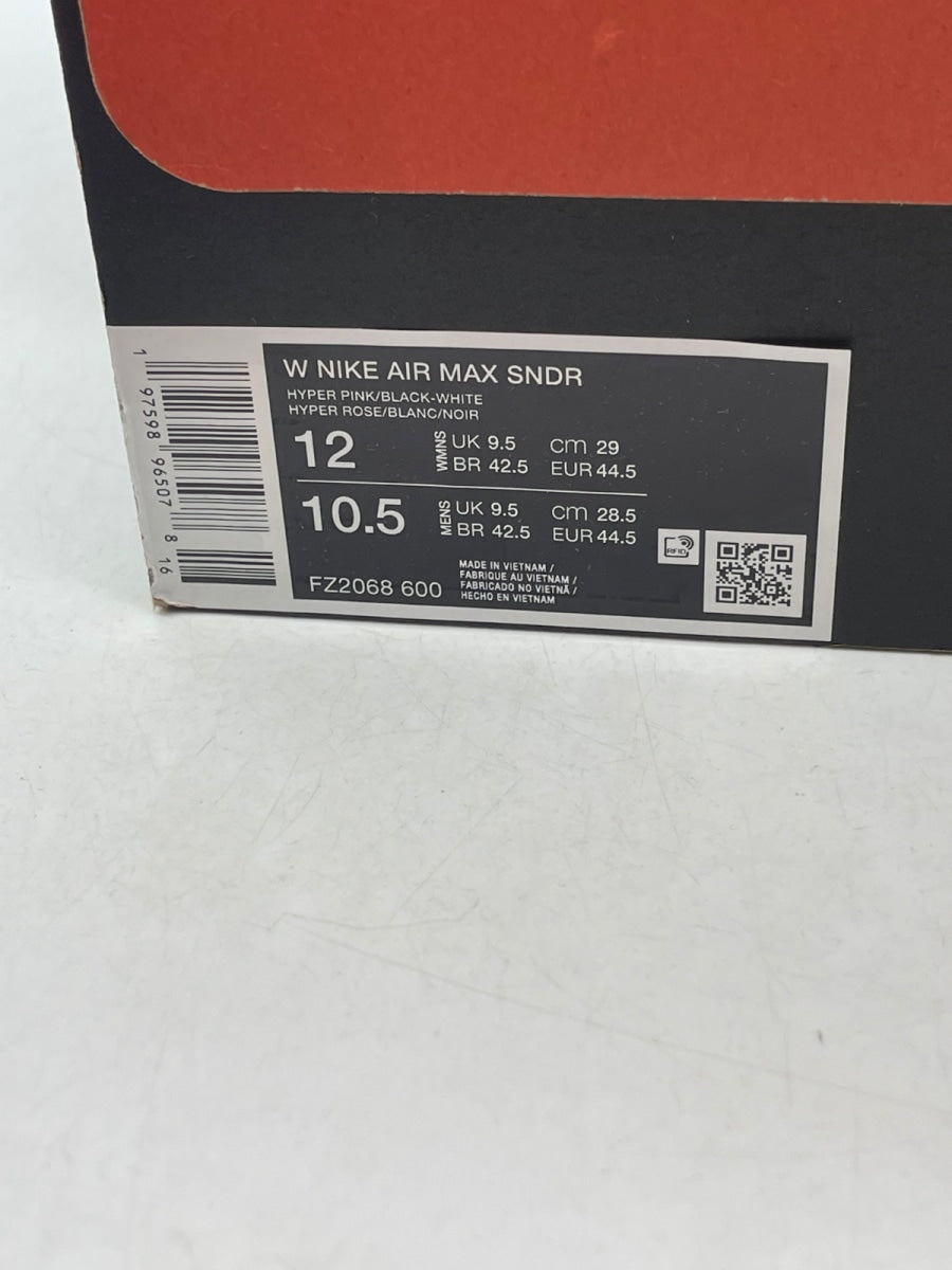 Nike Air Max Sunder Hyper Pink Black (Women's) 12W (Moderately Worn Pre-Owned)NikeHyper Pink/Black - Image 9