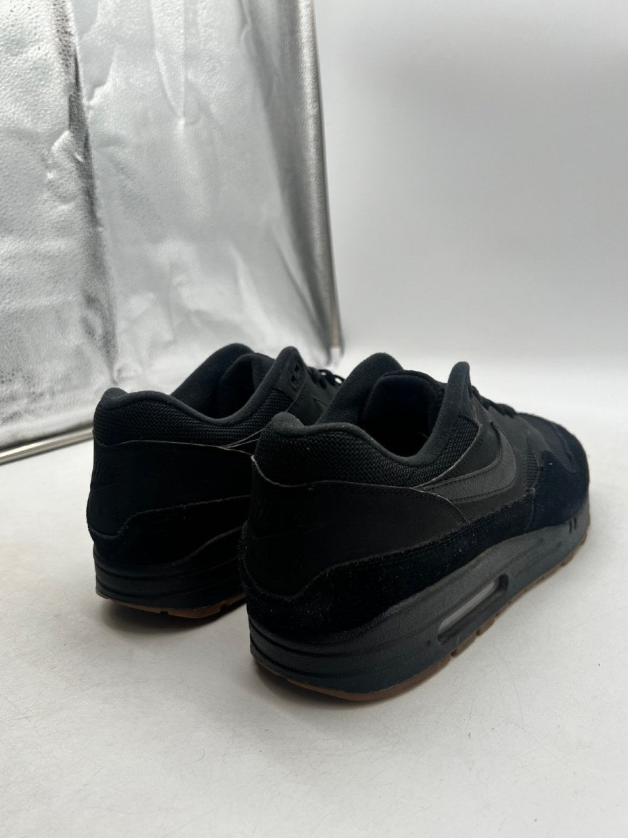Nike Air Max 1 Black Gum 13 (Heavily Worn Pre-Owned)NikeBlack/Black-Gum Medium Brown-Black - Image 3