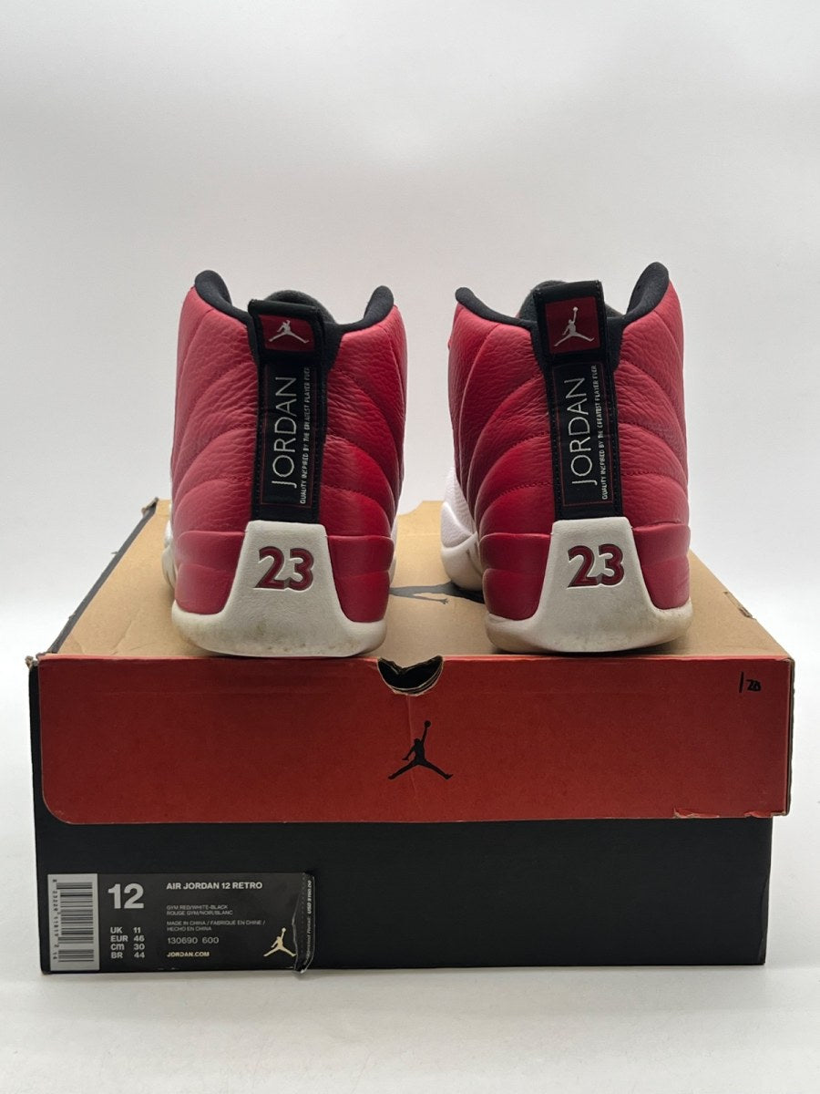 Jordan 12 Retro Gym Red 12 (Moderately Worn Pre-Owned)JordanGym Red/Black-White - Image 3