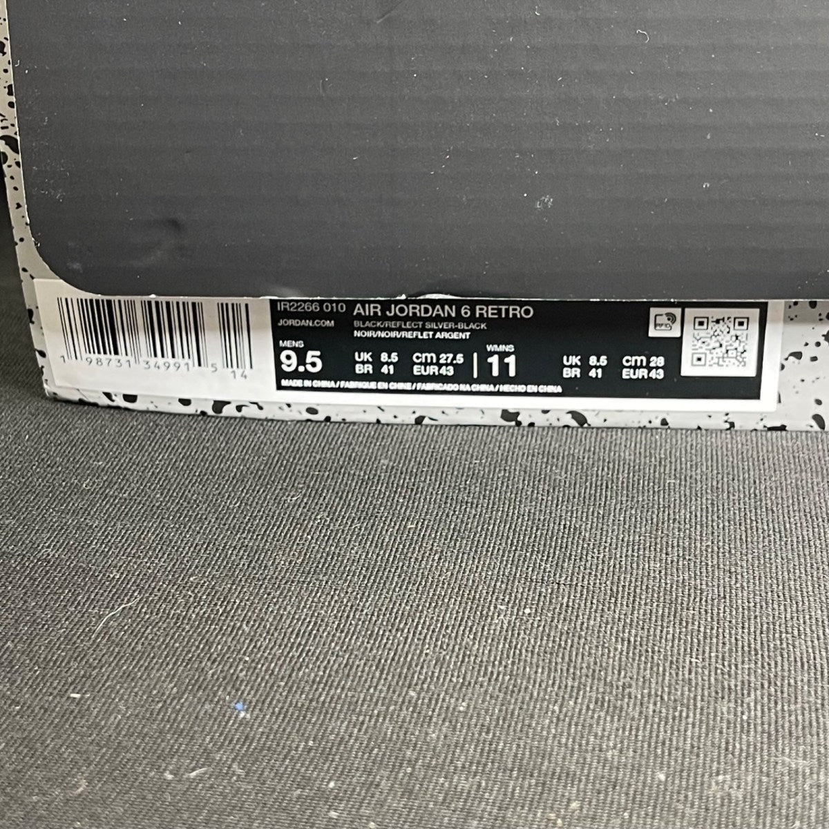 Jordan 6 Retro Cap and Gown (Size 9.5) - Image 7