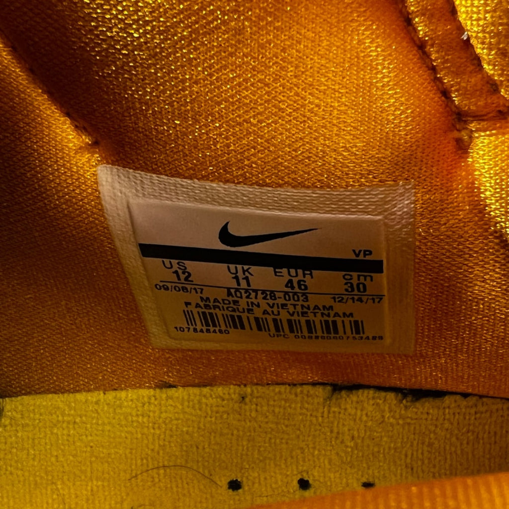Nike Kobe 1 Protro Black Maize 12 (Lightly Worn Pre-Owned)NikeBlack/White-Varsity Maize - Image 7