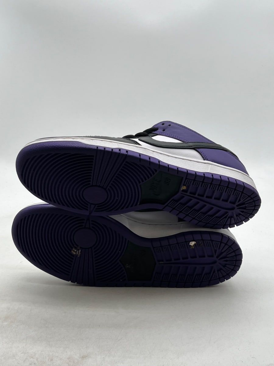 Nike SB Dunk Low Court Purple 12 (Moderately Worn Pre-Owned)NikeCourt Purple/Black/White - Image 7