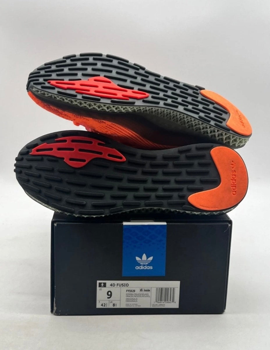 adidas 4D Fusio Screaming Orange 9 (Lightly Worn Pre-Owned)adidasScreaming Orange/Core Black/Solar Red - Image 8