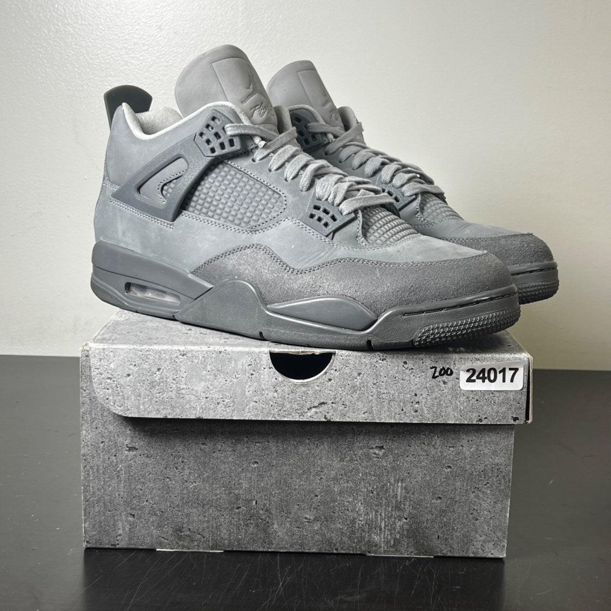 Jordan 4 Retro SE Paris Olympics Wet Cement (Size 13) Moderately Worn - Image 1
