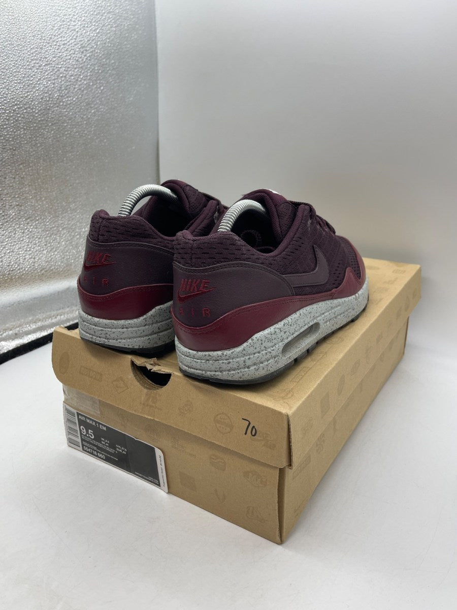 Nike Air Max 1 EM London 9.5 (Moderately Worn Pre-Owned)NikeRedmhgny/Red Mhgny-Team Red-Strt G - Image 5