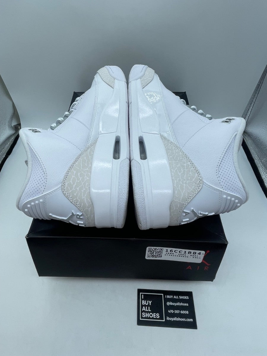 Jordan 3 Retro Pure Money (2025) 10.5 (Moderately Worn Pre-Owned) - Image 6