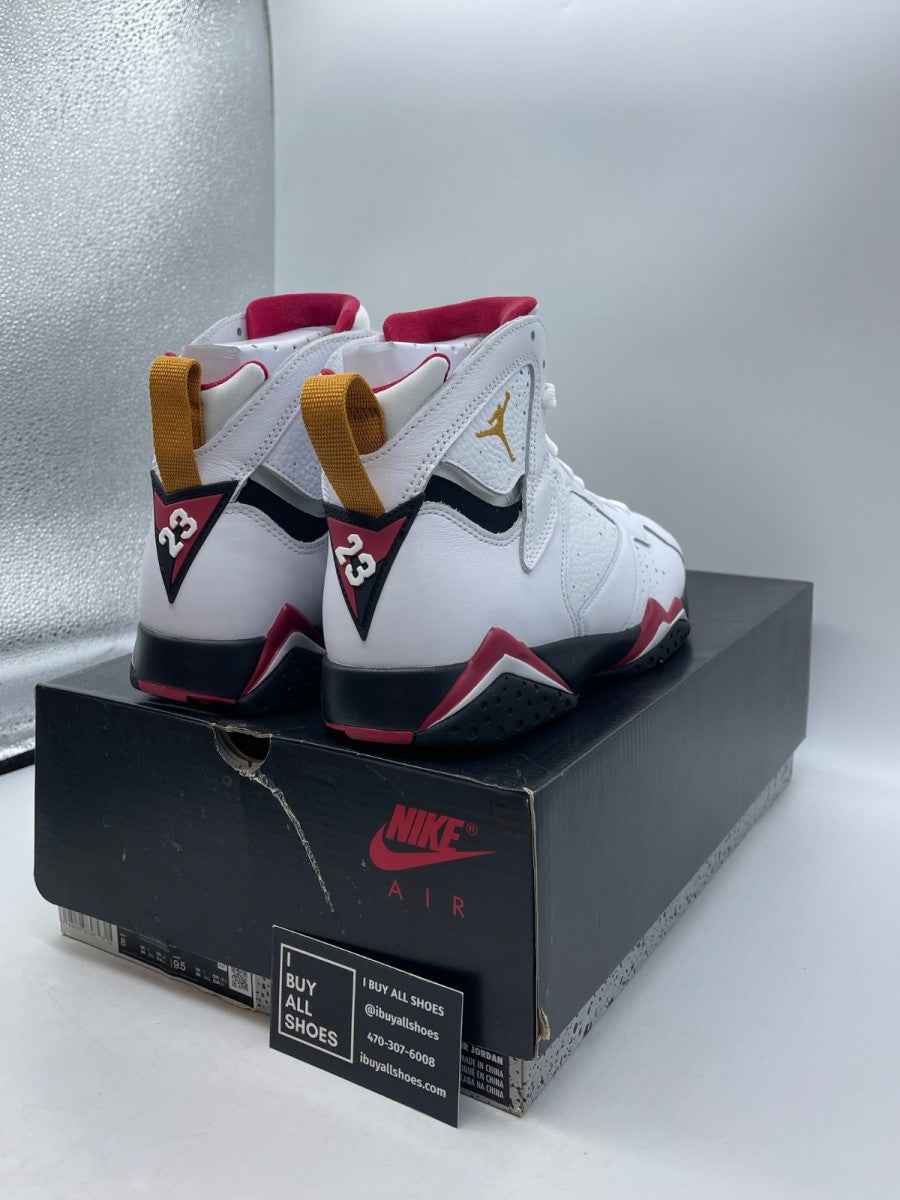 Jordan 7 Retro Cardinal (2022) 8 (Moderately Worn Pre-Owned) - Image 5