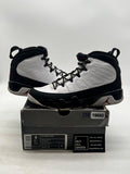 Jordan 9 Retro White Black Red (2010) 8 (Moderately Worn Pre-Owned) - Image 1