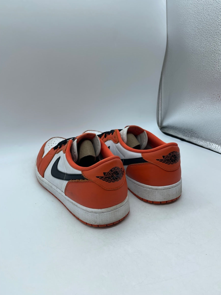 Jordan 1 Low Starfish 12 (Moderately Worn Pre-Owned)JordanStarfish/White-Black - Image 4