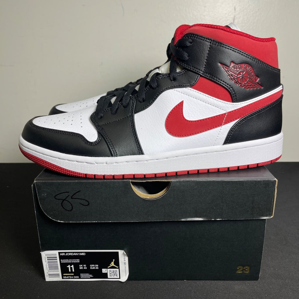 Jordan 1 Mid Chicago Toe (Size 11) - aux