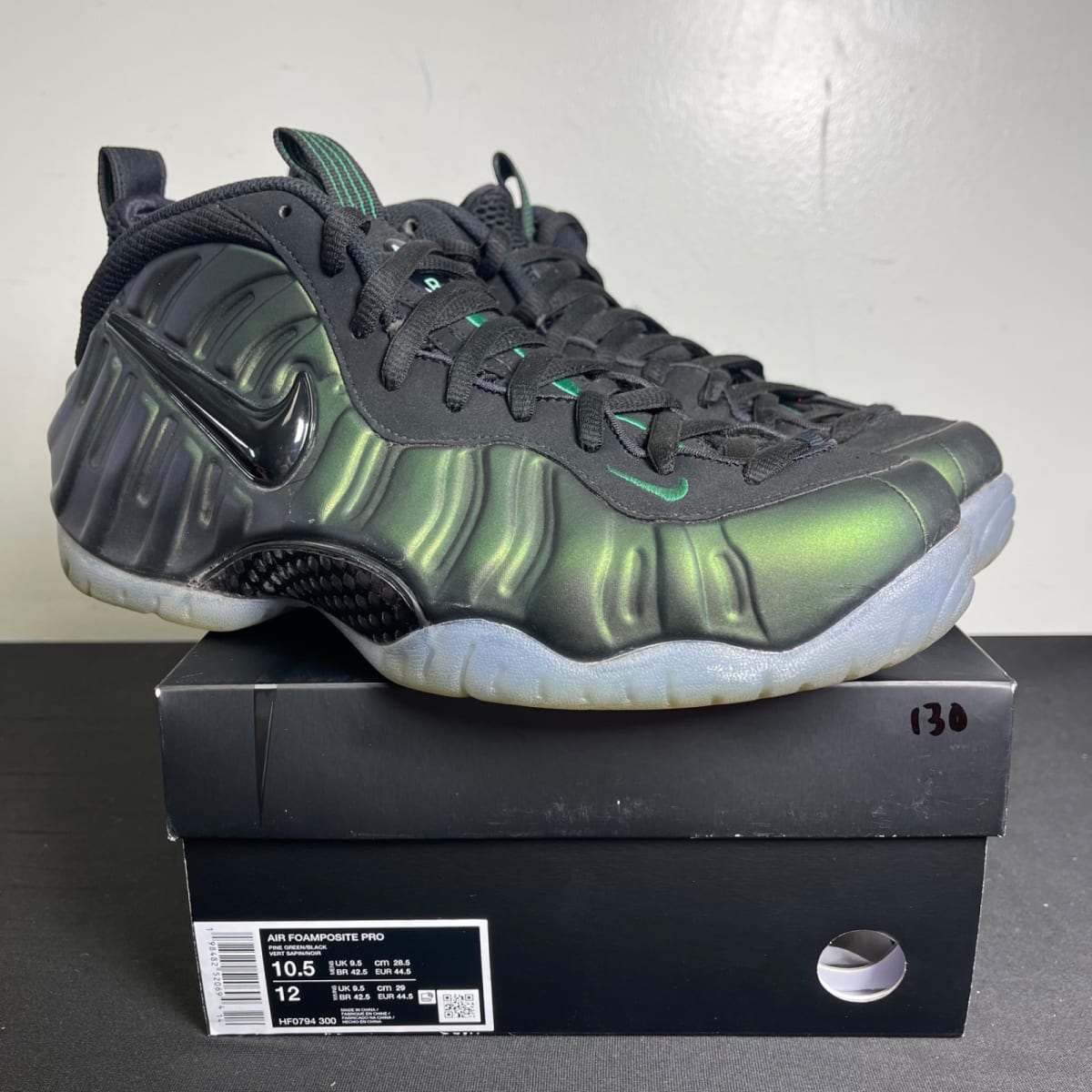 Nike Air Foamposite Pro Pine Green (2025) (Size 10.5) - aux