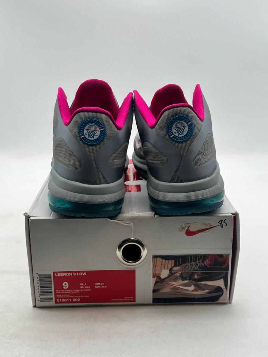 Nike LeBron 9 Low Fireberry 9 (Moderately Worn Pre-Owned) - Image 3
