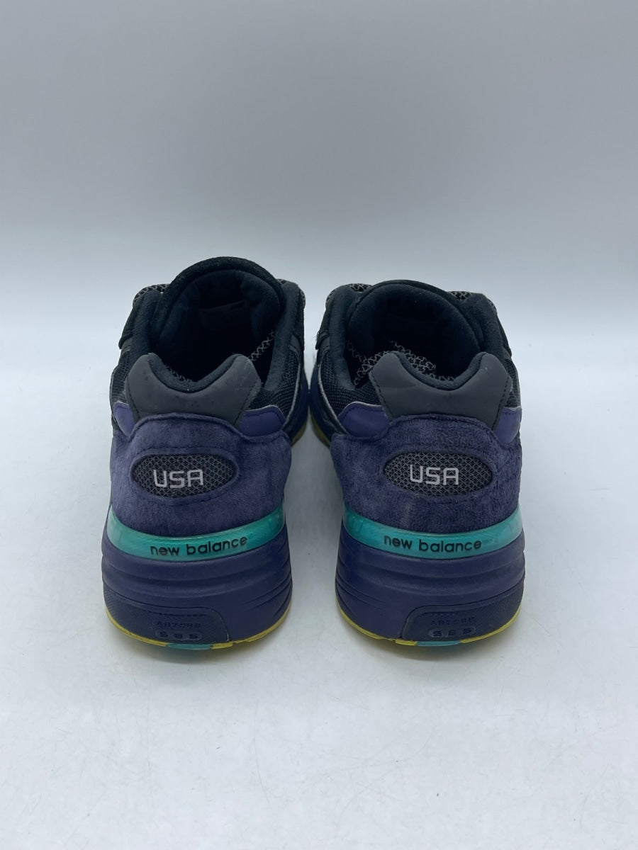 New Balance 992 MiUSA Black Purple 10 (Moderately Worn Pre-Owned) - Image 3