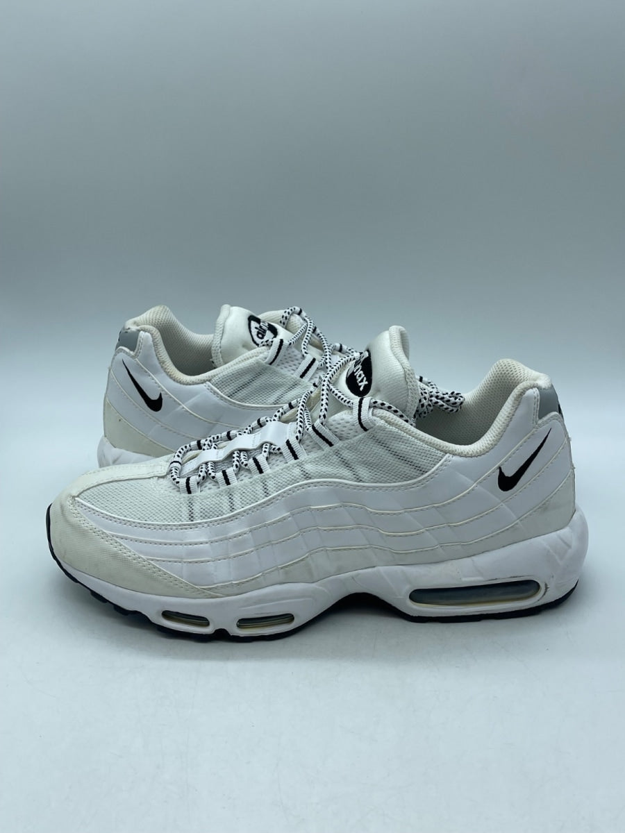 Nike Air Max 95 White Black 12 (Moderately Worn Pre-Owned)NikeWhite/Black-Black - Image 1