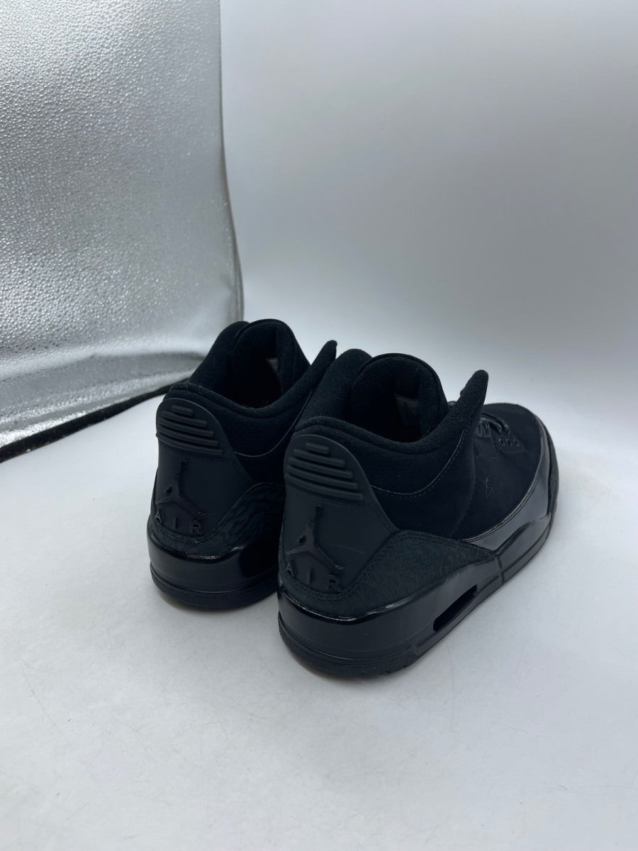 Jordan 3 Retro Black Cat (2025) 10 (Moderately Worn Pre-Owned)JordanBlack/Dark Charcoal/Black - Image 5