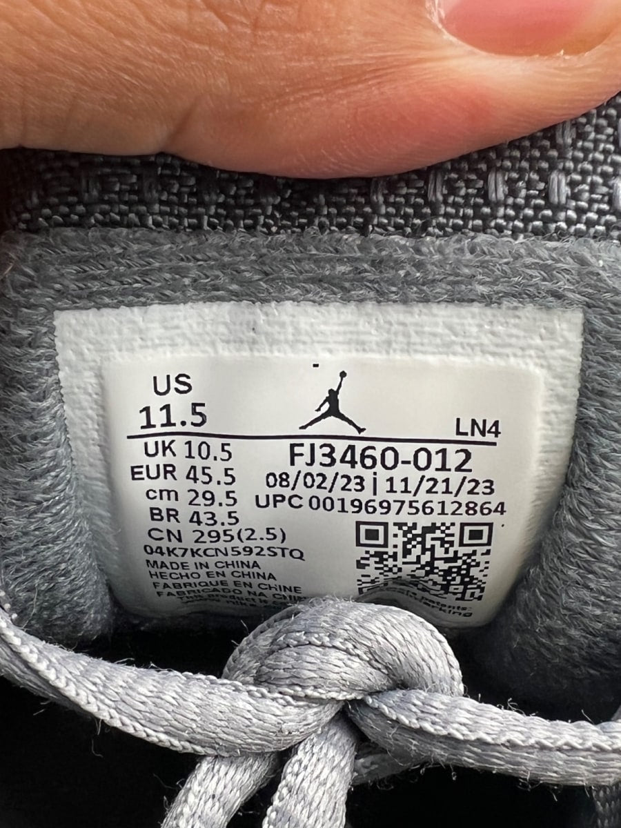 Jordan 14 Retro Flint Grey (Size 11.5) Lightly Worn - Image 6