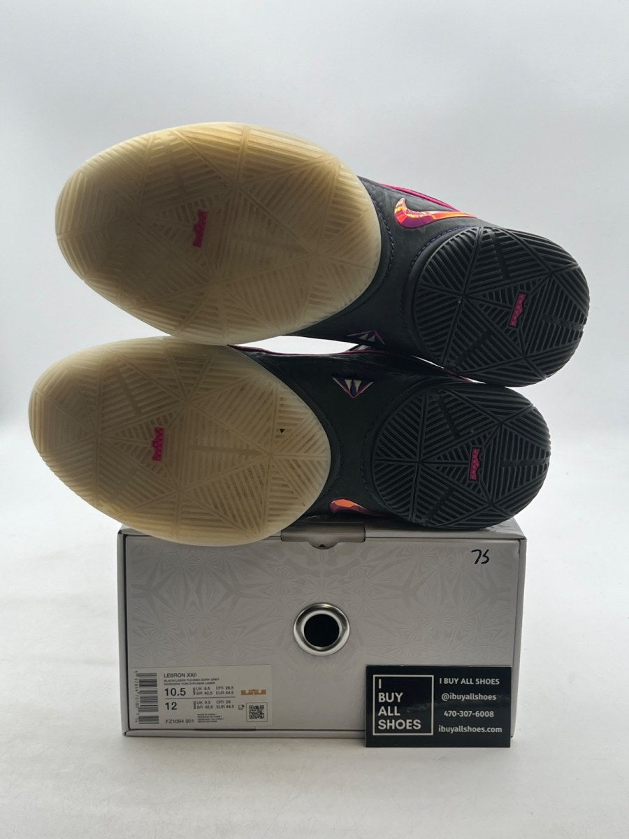 Nike LeBron 22 Blacklight 10.5 (Lightly Worn Pre-Owned) - Image 8