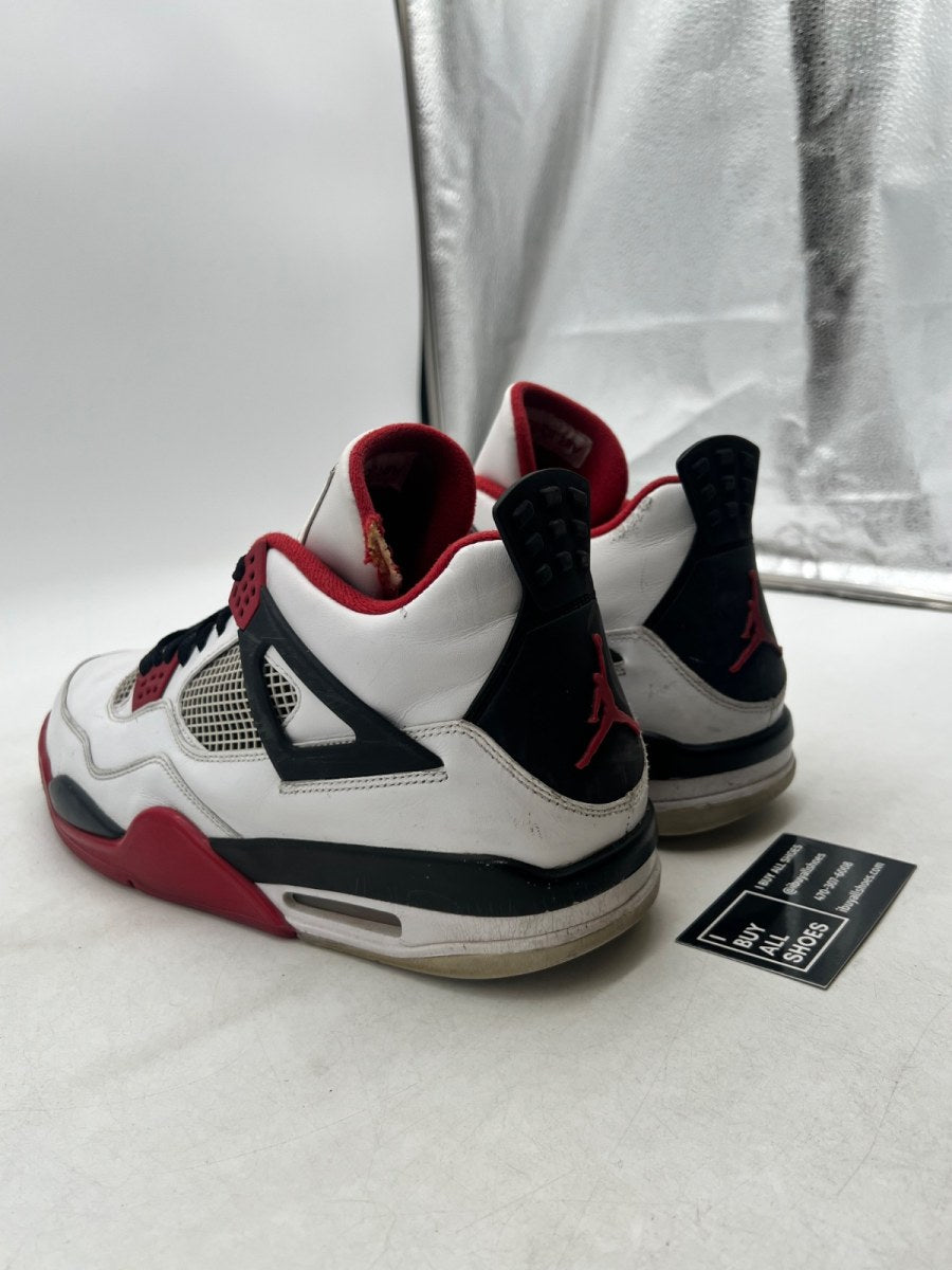 Jordan 4 Retro Fire Red (2012) 14 (Heavily Worn Pre-Owned) - Image 4