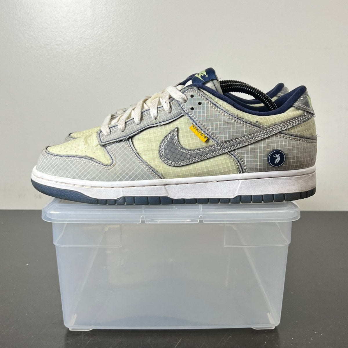Nike Dunk Low Union Passport Pack Pistachio 9.5 (Heavily Worn Pre-Owned)NikeMidnight Navy/Marine Minuit - Image 3
