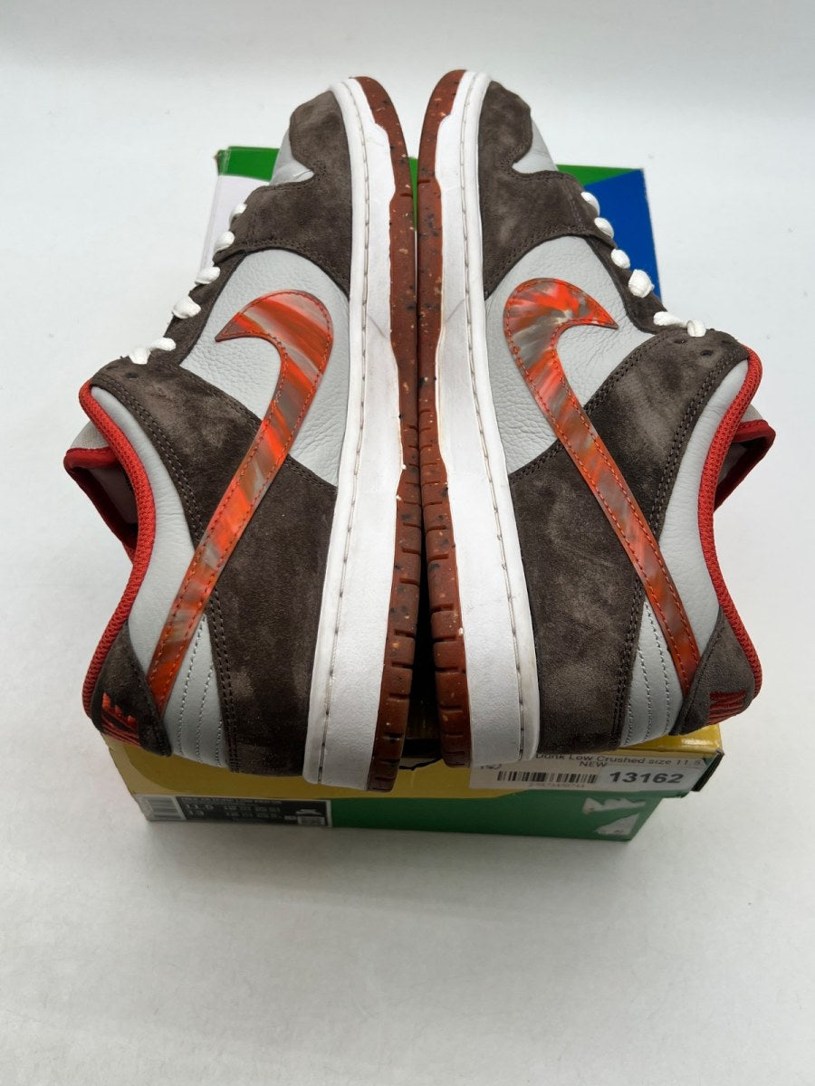 Nike SB Dunk Low Crushed D.C. 11.5 (Moderately Worn Pre-Owned)NikeOlive Grey/Mantra Orange/Rattan - Image 9