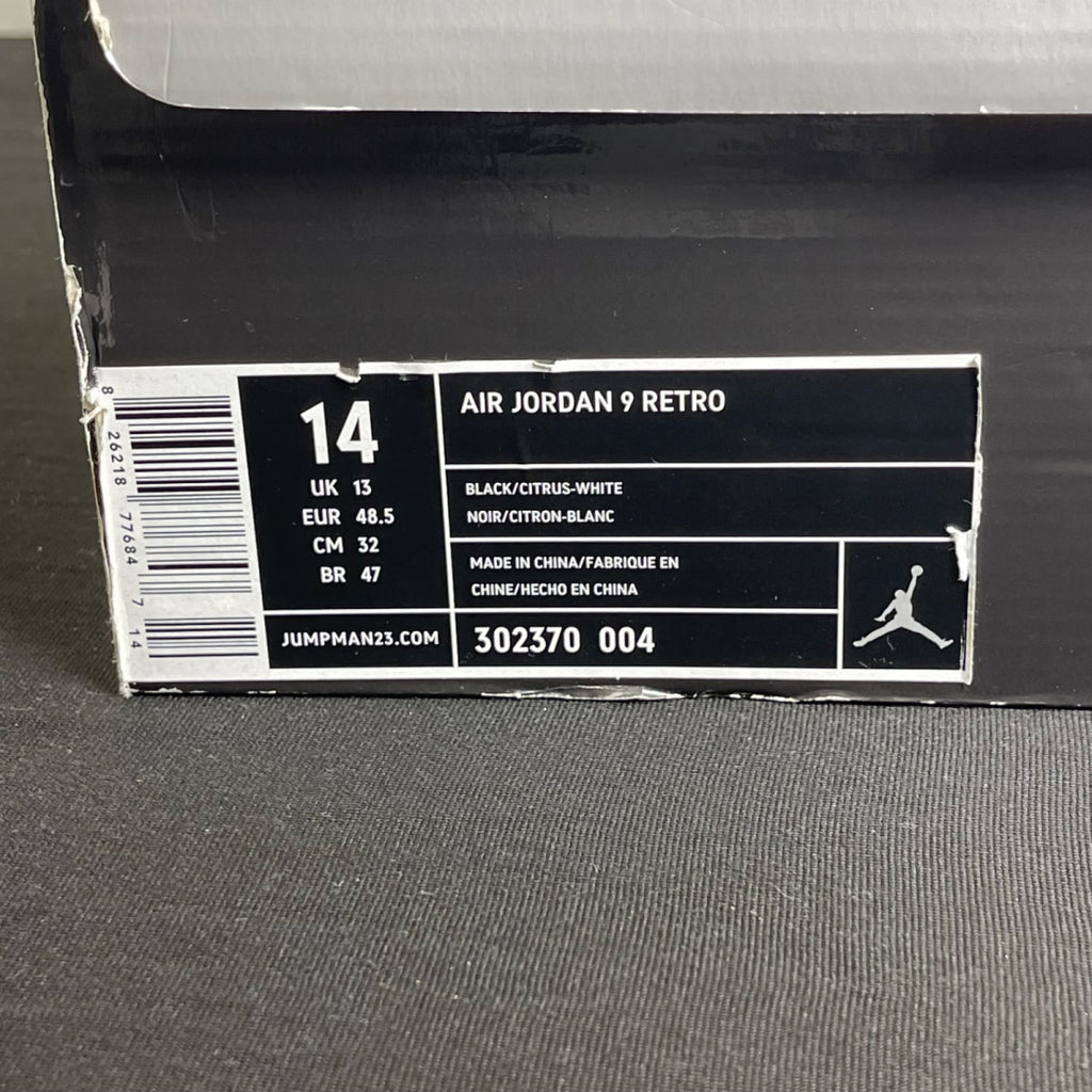 Jordan 9 Retro Citrus (Size 14) - Image 7